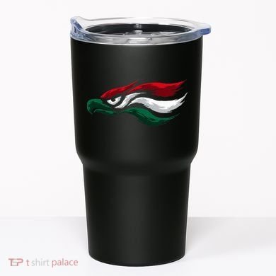 Mexican Eagle With Mexico Flag Hecho En Mexico Tumbler