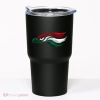Mexican Eagle With Mexico Flag Hecho En Mexico Tumbler thumb 0