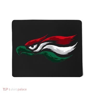 Mexican Eagle With Mexico Flag Hecho En Mexico Mousepad