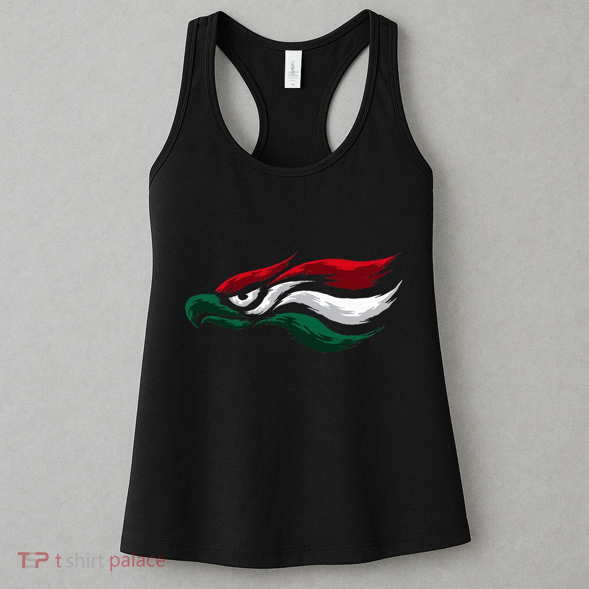 Mexican Eagle With Mexico Flag Hecho En Mexico Women's Tank Top