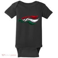 Mexican Eagle With Mexico Flag Hecho En Mexico Baby Bodysuit thumb 0
