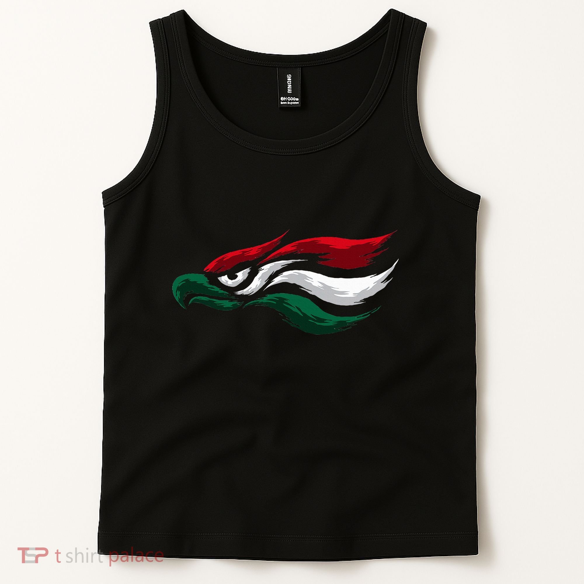 Mexican Eagle With Mexico Flag Hecho En Mexico Tank Top
