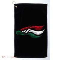 Mexican Eagle With Mexico Flag Hecho En Mexico Golf Towel thumb 0