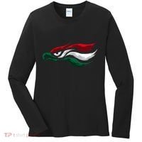 Mexican Eagle With Mexico Flag Hecho En Mexico Women's Long Sleeve Shirt thumb 0