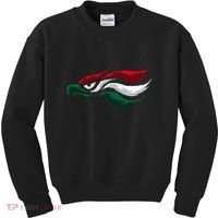 Mexican Eagle With Mexico Flag Hecho En Mexico Kids Sweatshirt thumb 0