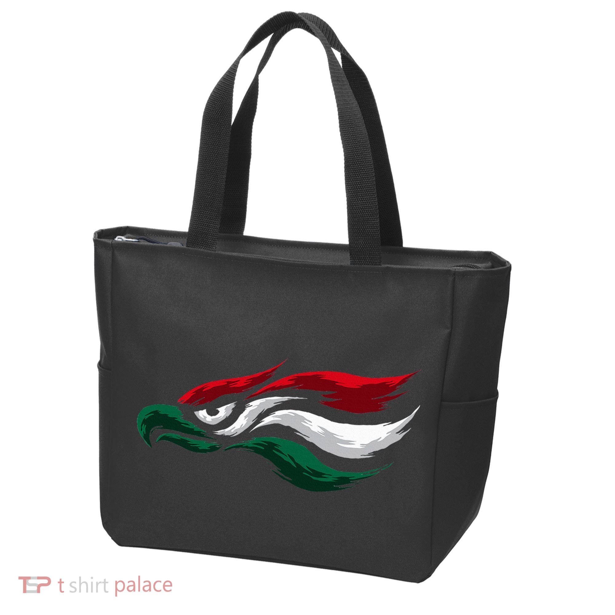 Mexican Eagle With Mexico Flag Hecho En Mexico Tote Bag