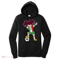 Mexican Dabbing Soccer Gril Mexico Women's Hoodie thumb 0