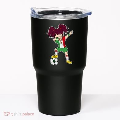 Mexican Dabbing Soccer Gril Mexico Tumbler