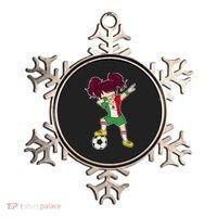 Mexican Dabbing Soccer Gril Mexico Ornament thumb 0