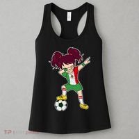 Mexican Dabbing Soccer Gril Mexico Women's Tank Top thumb 3
