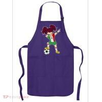 Mexican Dabbing Soccer Gril Mexico Apron thumb 0