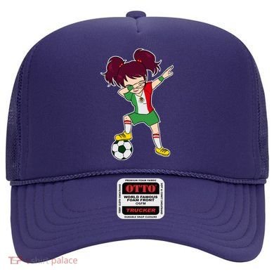 Mexican Dabbing Soccer Gril Mexico Hat