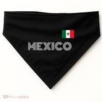 Mexico Country Flag Logo USA-Made Doggie Bandana thumb 0