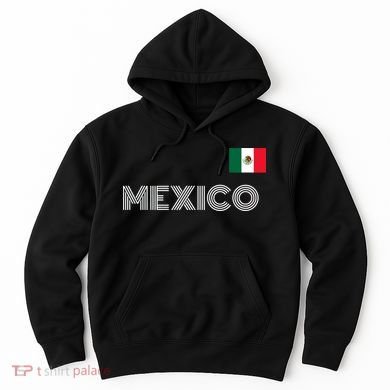 Mexico Country Flag Logo Hoodie