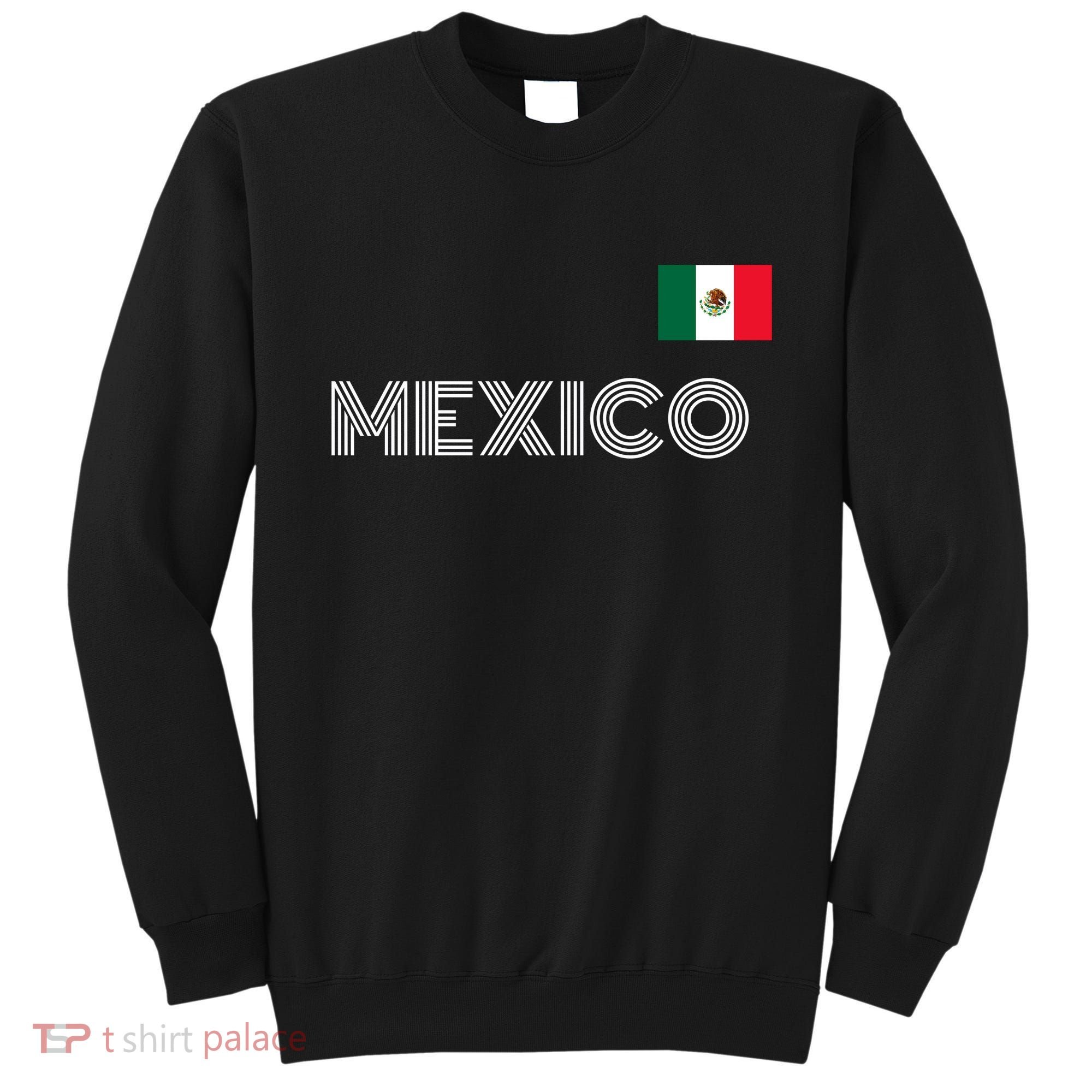 Mexico Country Flag Logo Sweatshirt