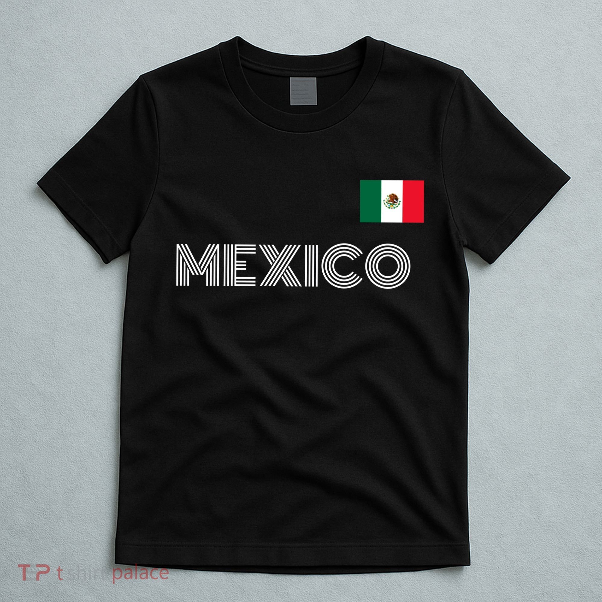 Mexico Country Flag Logo T-Shirt