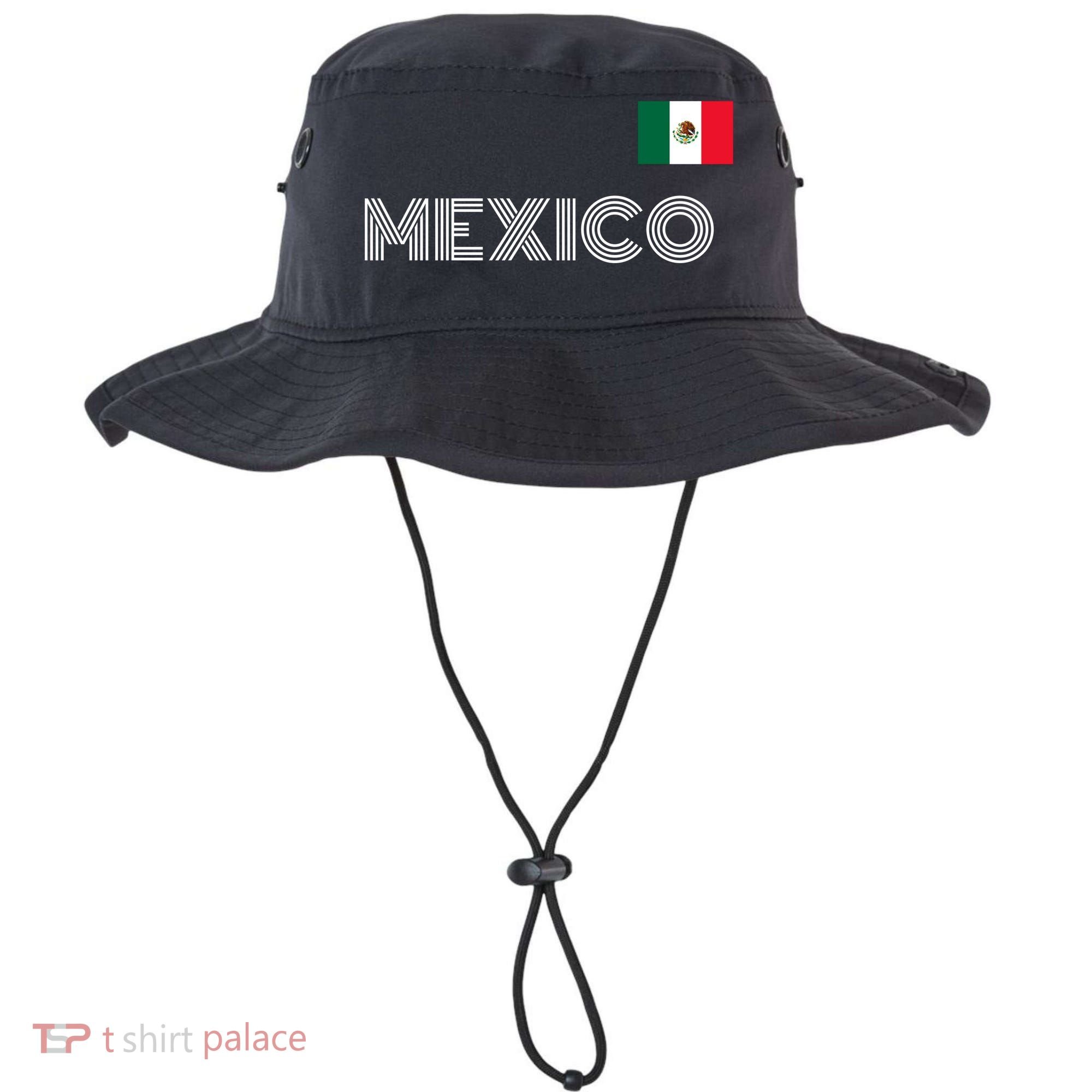 Mexico Country Flag Logo Bucket Hat