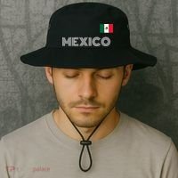 Mexico Country Flag Logo Bucket Hat thumb 2