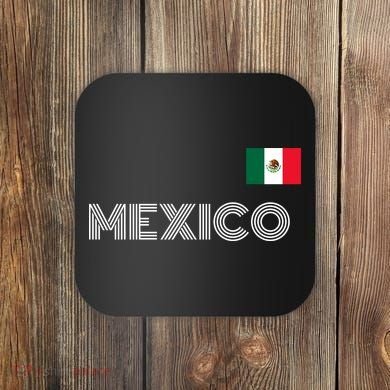 Mexico Country Flag Logo Coaster