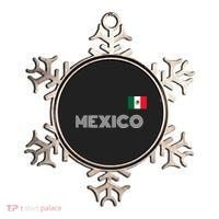 Mexico Country Flag Logo Ornament thumb 0