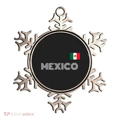 Mexico Country Flag Logo Ornament