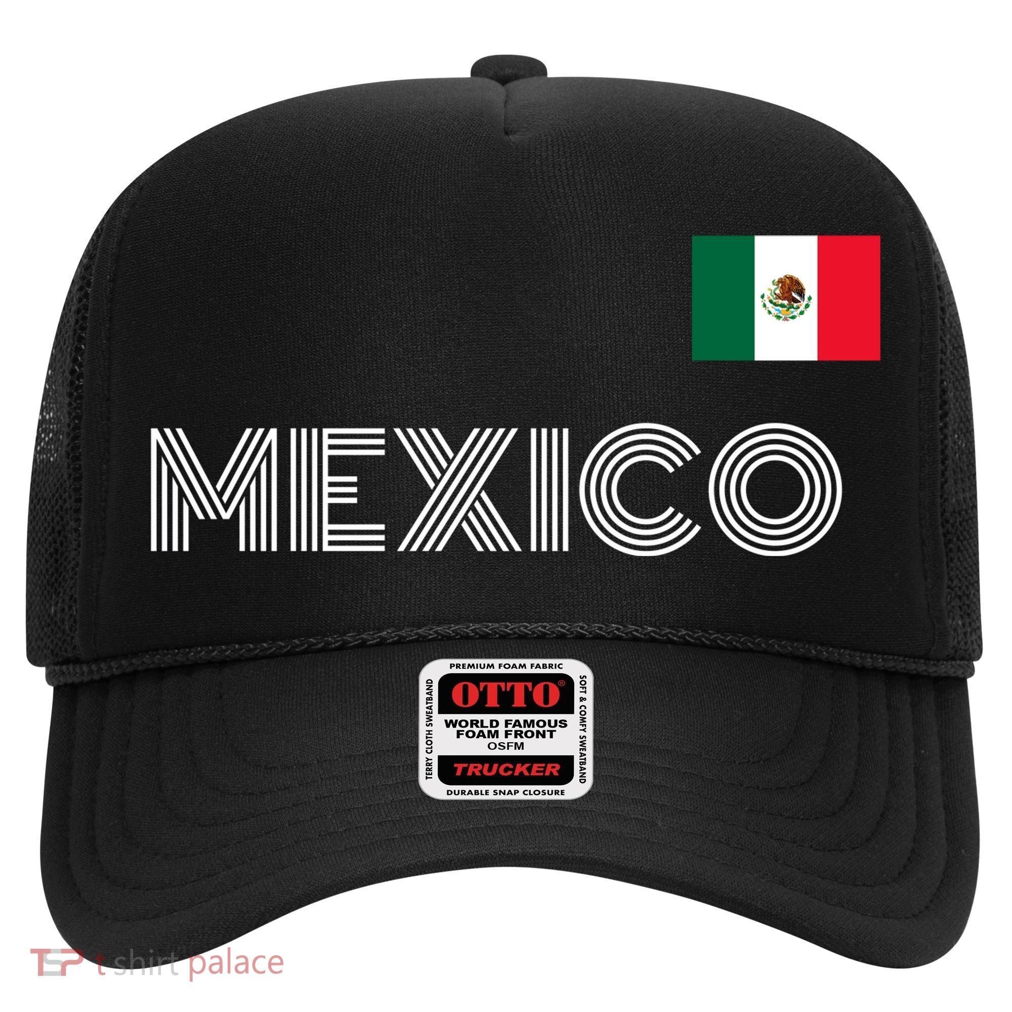 Mexico Country Flag Logo Hat