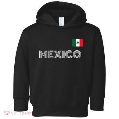 Mexico Country Flag Logo Toddler Hoodie