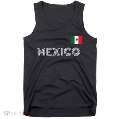 Mexico Country Flag Logo Tank Top