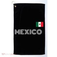 Mexico Country Flag Logo Golf Towel thumb 0