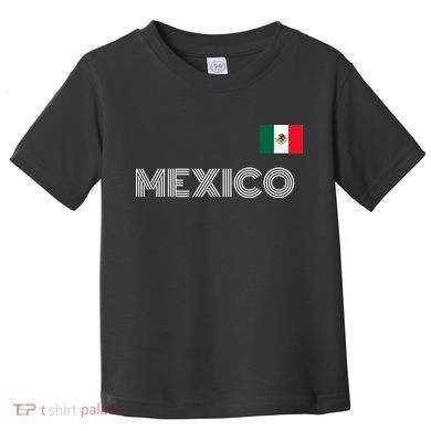 Mexico Country Flag Logo Toddler T-Shirt