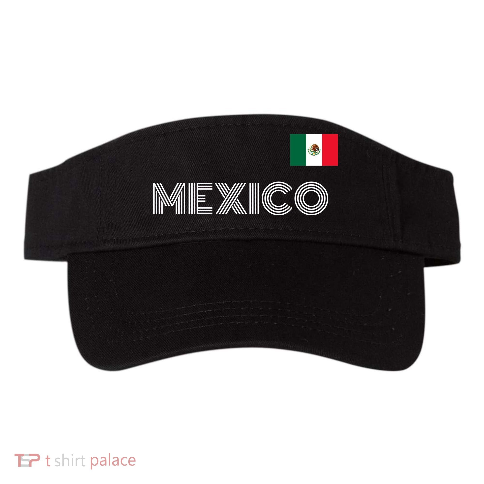 Mexico Country Flag Logo Visor