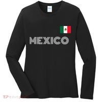 Mexico Country Flag Logo Women's Long Sleeve Shirt thumb 0