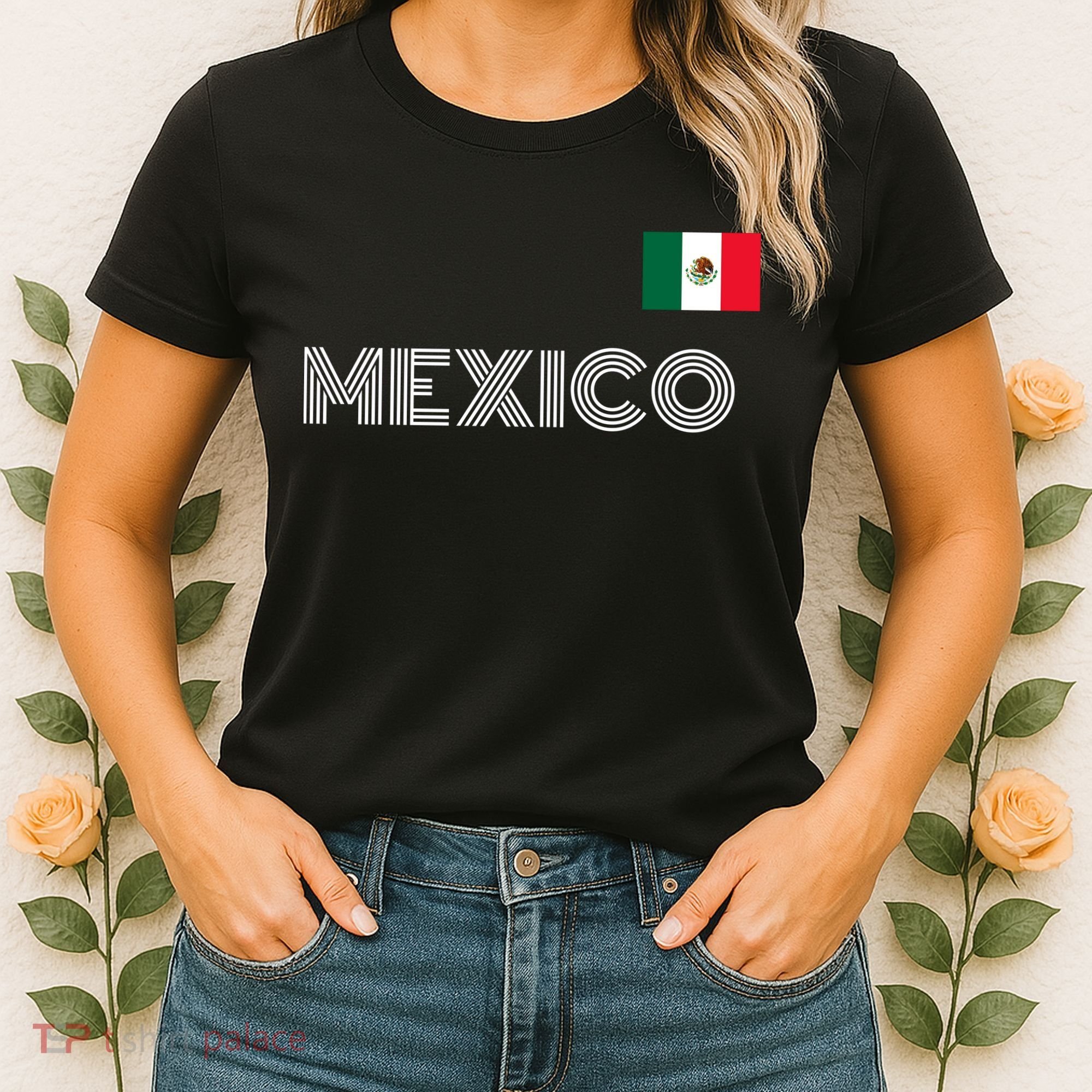 Mexico Country Flag Logo Women's T-Shirt