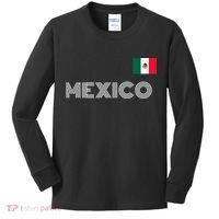 Mexico Country Flag Logo Kids Long Sleeve Shirt thumb 0