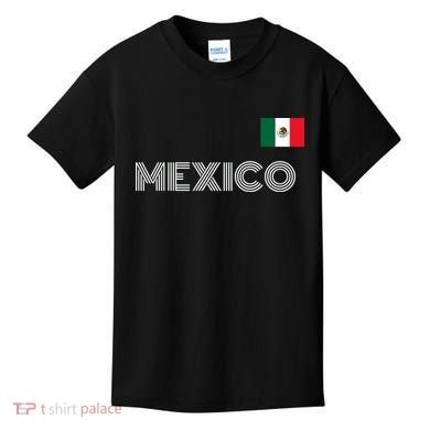 Mexico Country Flag Logo Kids T-Shirt