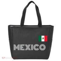 Mexico Country Flag Logo Tote Bag thumb 0