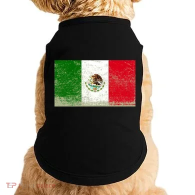 Mexico Flag Grunge Doggie Tank