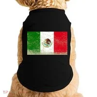 Mexico Flag Grunge Doggie Tank thumb 0