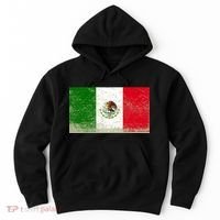 Mexico Flag Grunge Hoodie thumb 0