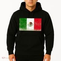 Mexico Flag Grunge Hoodie thumb 2