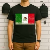 Mexico Flag Grunge T-Shirt thumb 6