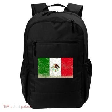 Mexico Flag Grunge Backpack