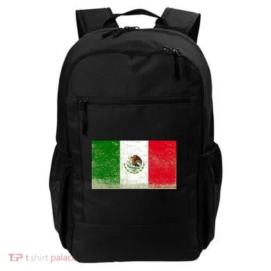 Mexico Flag Grunge Backpack