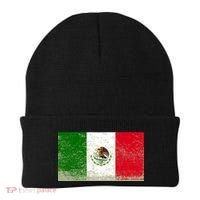 Mexico Flag Grunge Beanie thumb 0