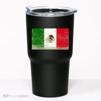 Mexico Flag Grunge Tumbler thumb 0