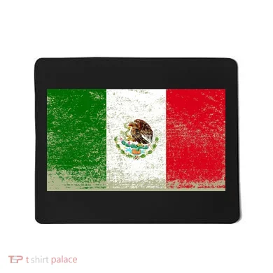 Mexico Flag Grunge Mousepad