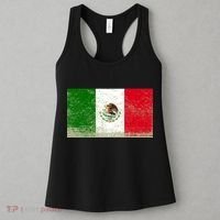 Mexico Flag Grunge Women's Tank Top thumb 3