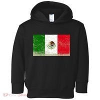 Mexico Flag Grunge Toddler Hoodie thumb 0