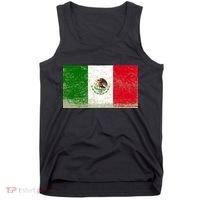 Mexico Flag Grunge Tank Top thumb 0