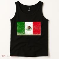 Mexico Flag Grunge Tank Top thumb 2